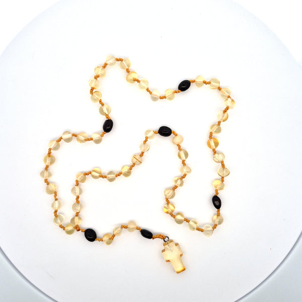 Amber Rosary #604