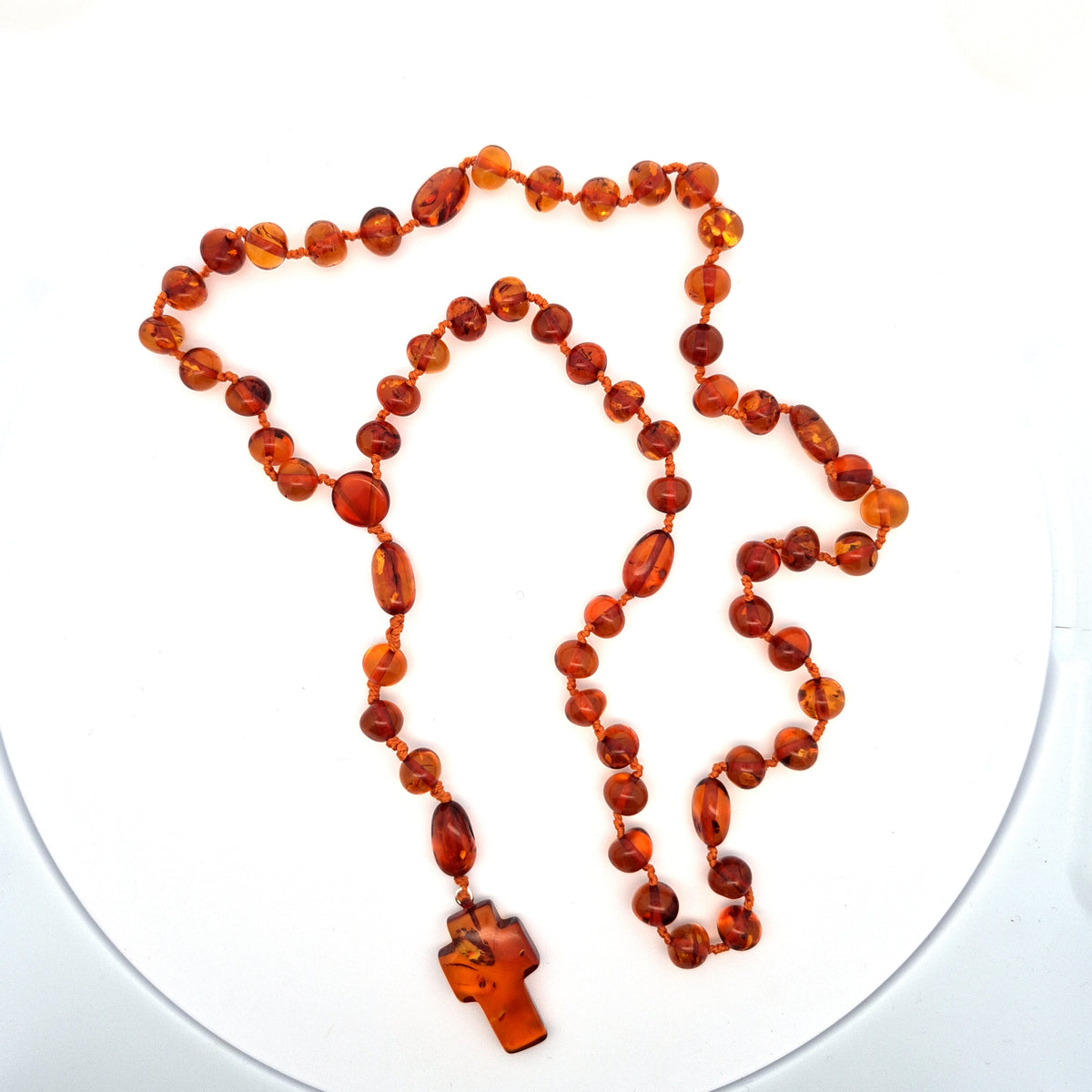 Amber Rosary #600