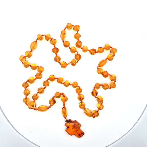 Amber Rosary #602