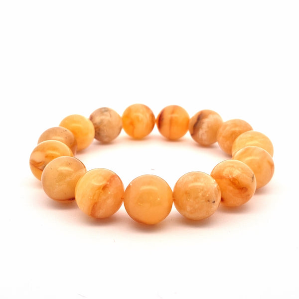 Unique Amber Bracelet #502 — front
