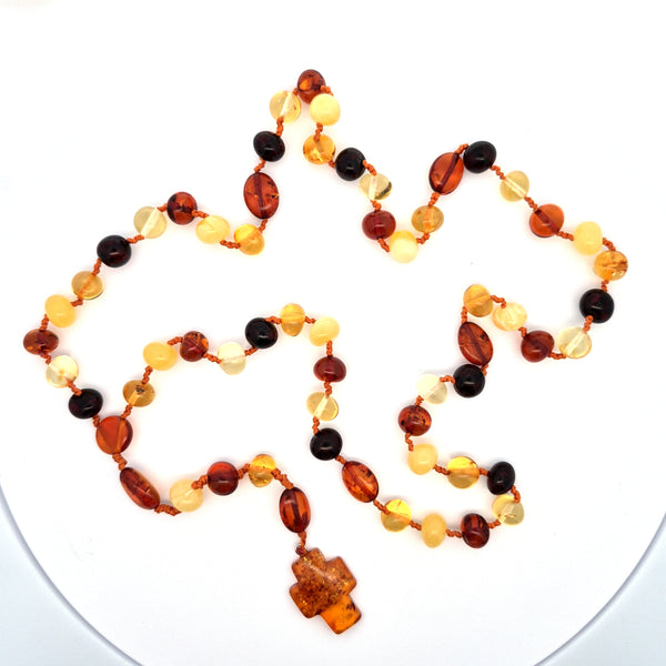 Amber Rosary #601