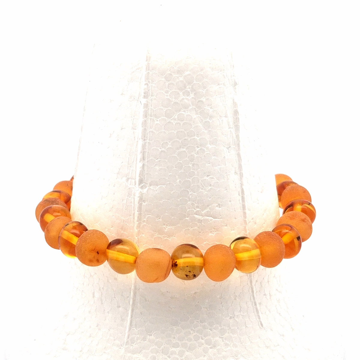 Unique Amber Bracelet #514 — front